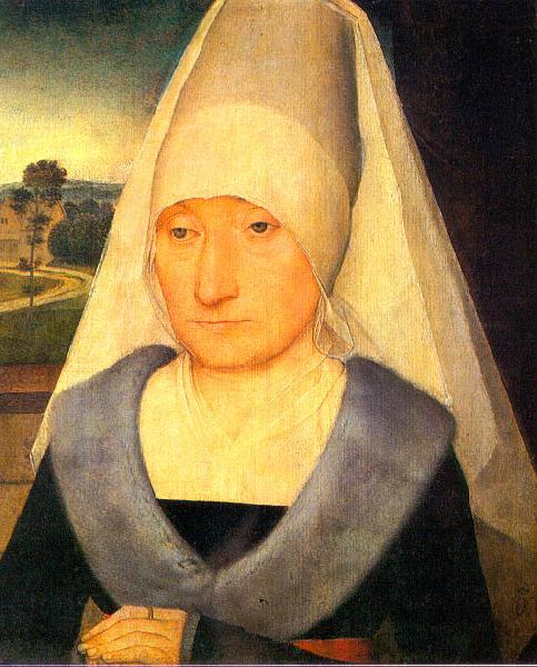 Hans Memling Portrait of an Old Woman China oil painting art